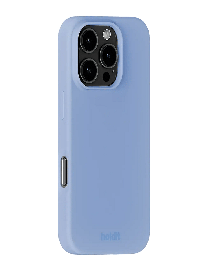 Holdit - Silicone Case iPhone 16 Pro Max - mobilskal - soft cobalt - 1