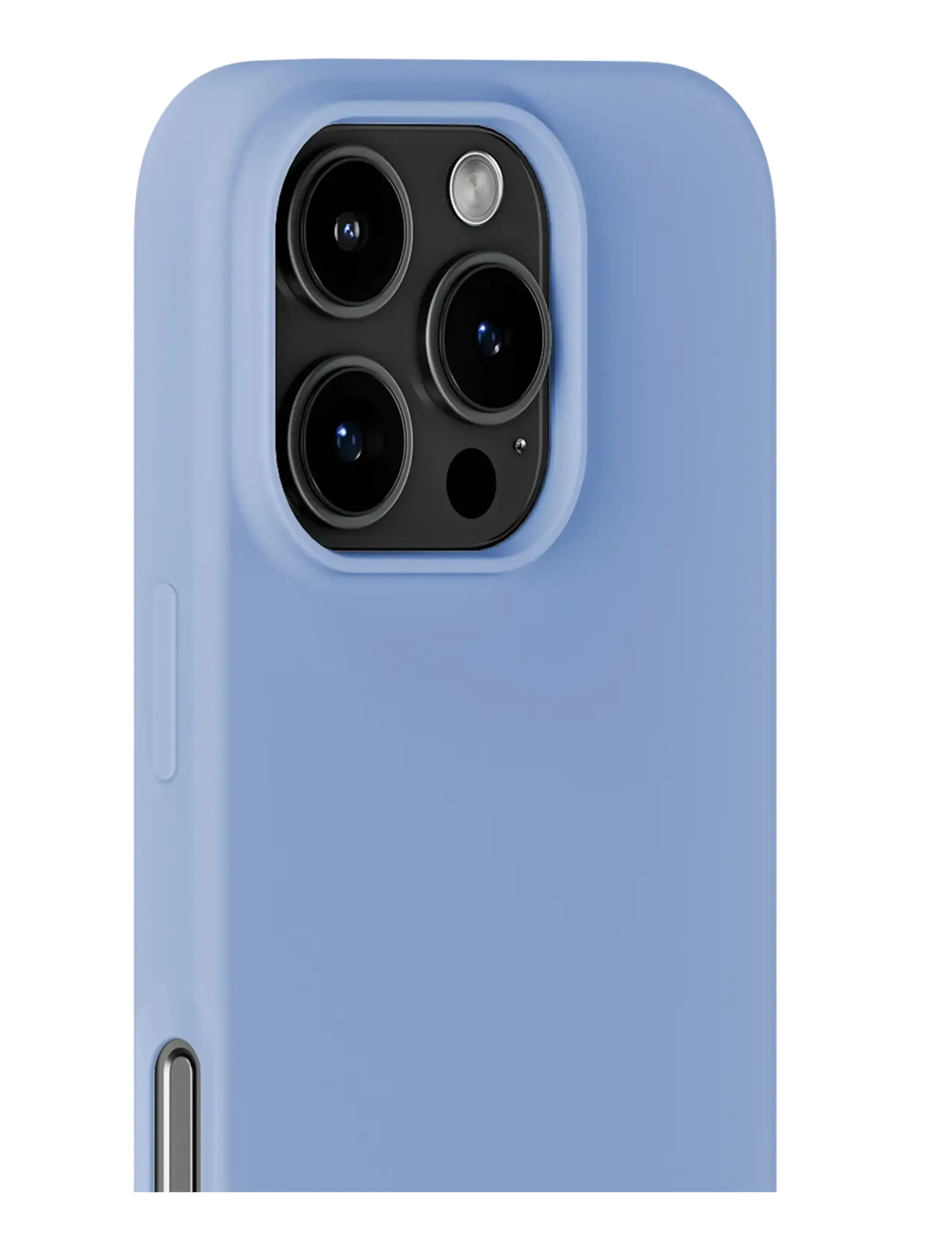 Holdit - Silicone Case iPhone 16 Pro Max - mobiele telefoon hoesjes - soft cobalt - 2