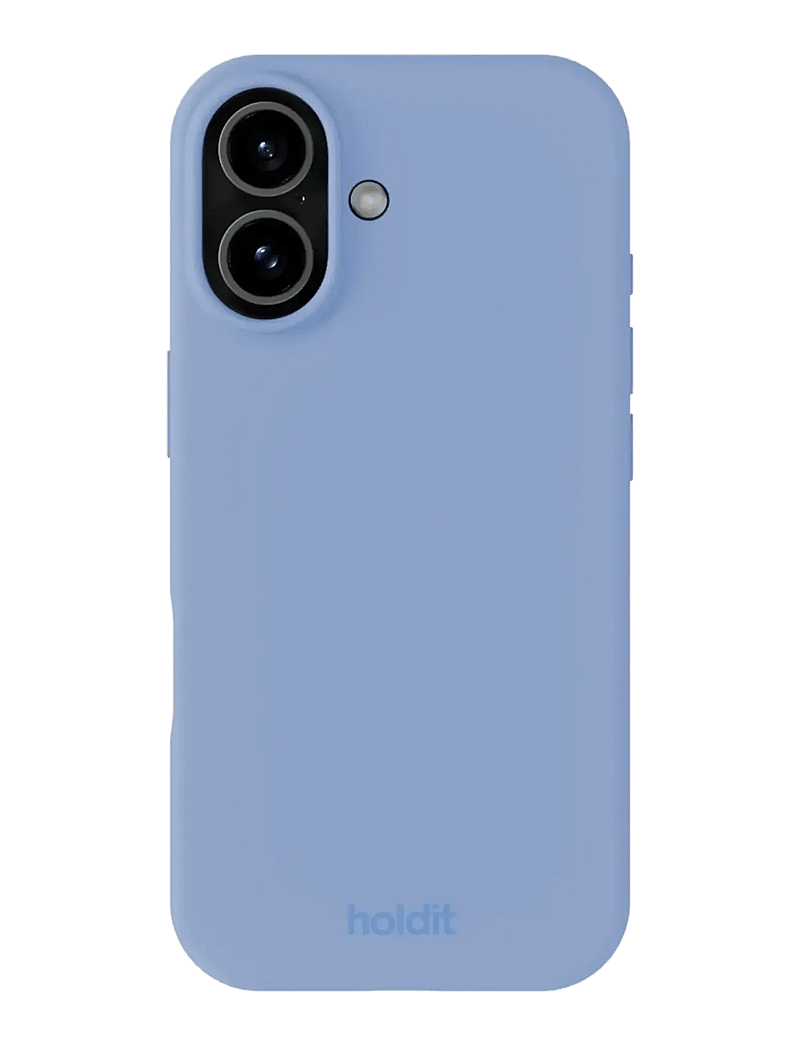 Holdit - Silicone Case iPhone 17 - mobilskal - soft cobalt - 0