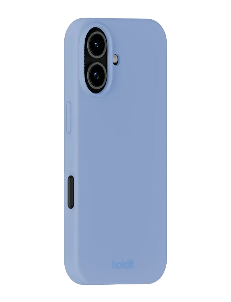 Holdit - Silicone Case iPhone 17 - mobilskal - soft cobalt - 1