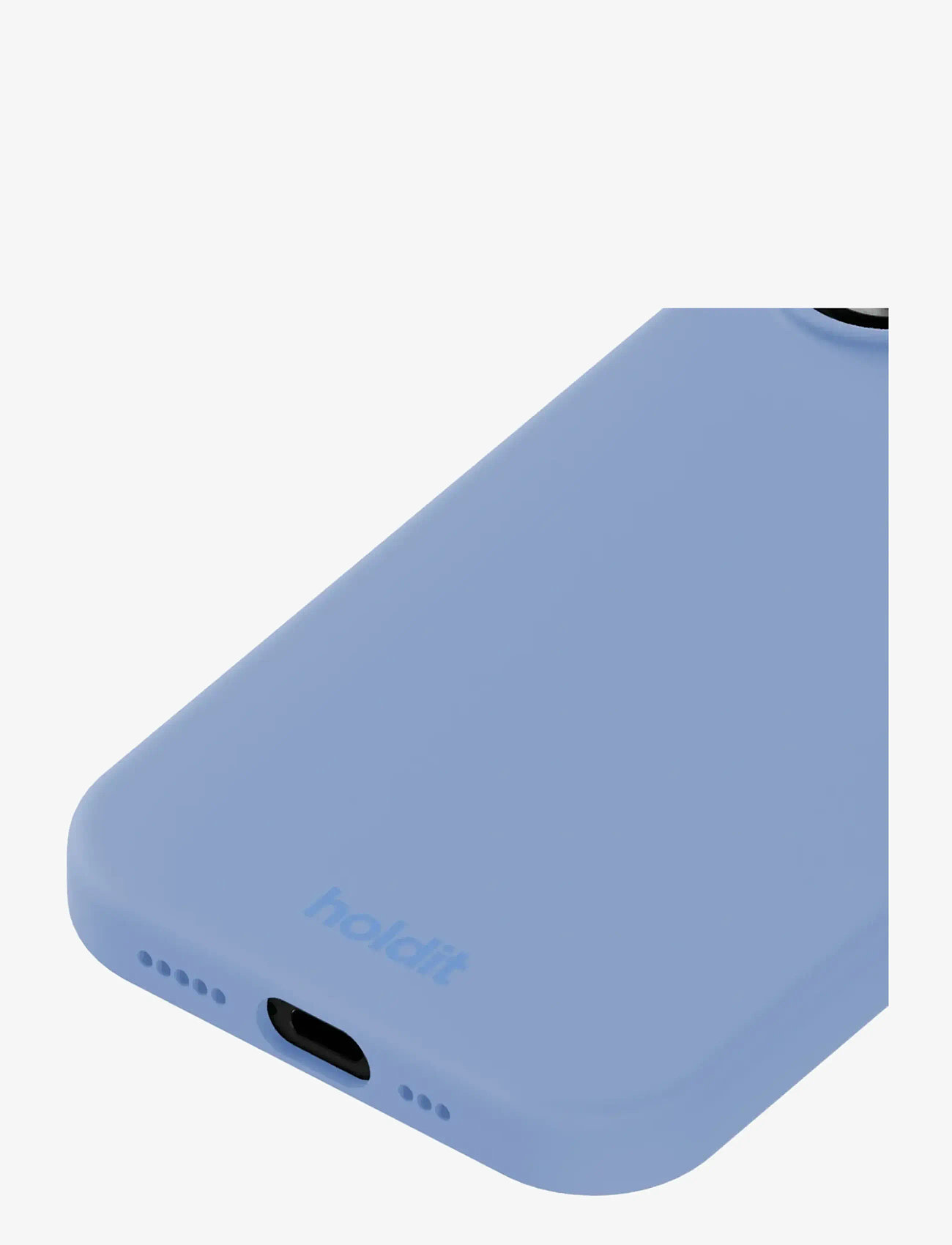 Holdit - Silicone Case iPhone 17 - mobilskal - soft cobalt - 2