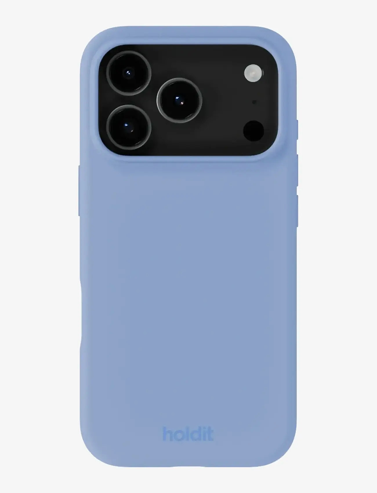 Holdit - Silicone Case iPhone 17 Pro - mobilskal - soft cobalt - 0