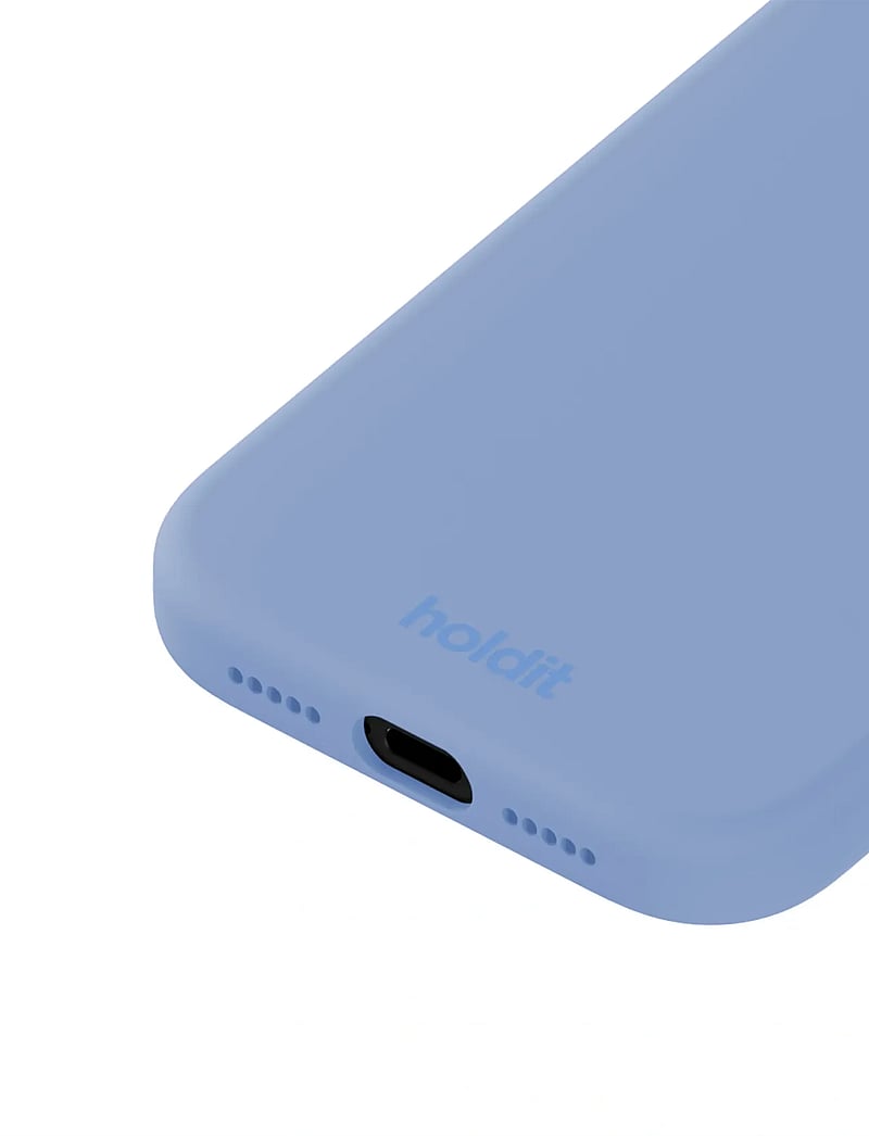 Holdit - Silicone Case iPhone 17 Pro - mobilskal - soft cobalt - 2