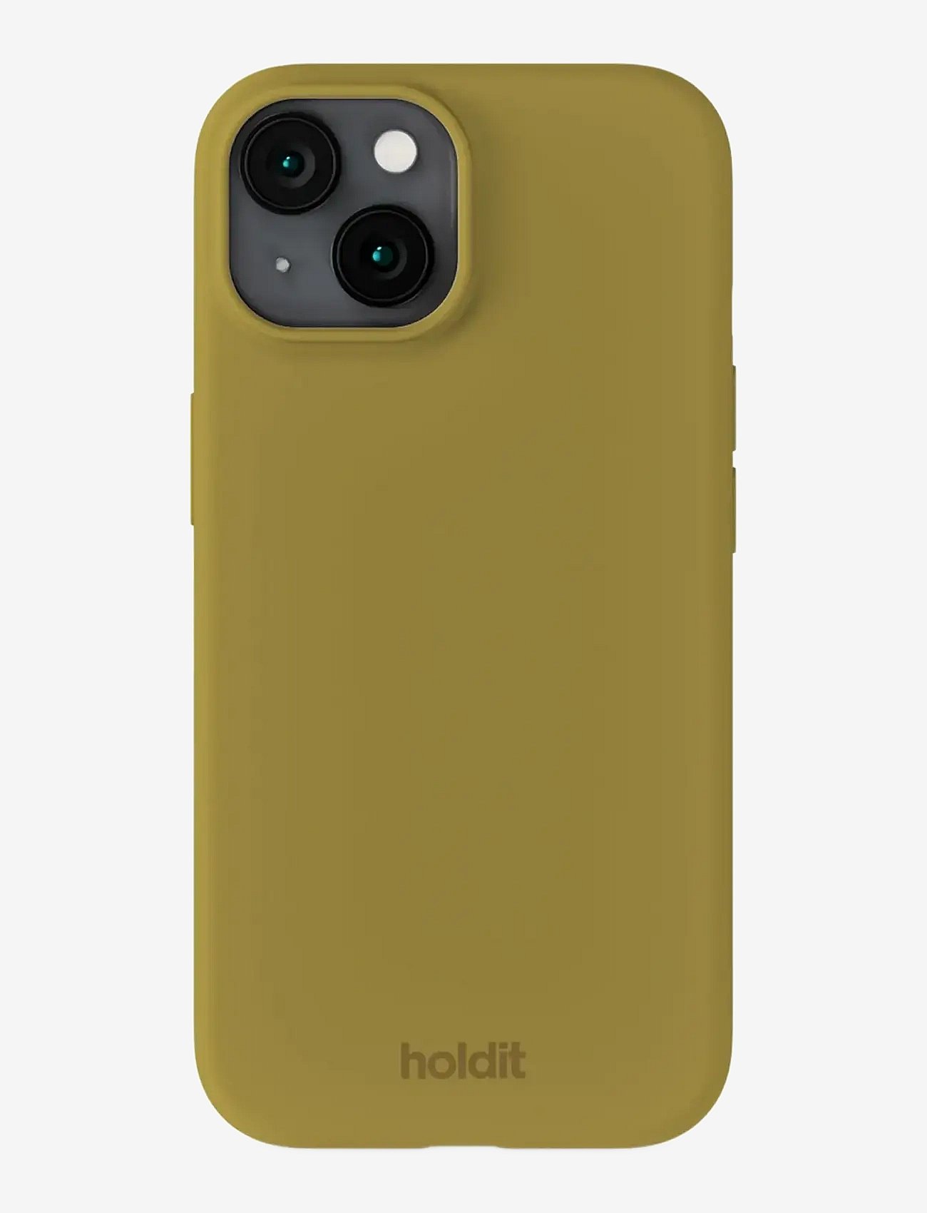 Holdit Silicone Case Iphone 15 - Khaki green - IPHONE 15