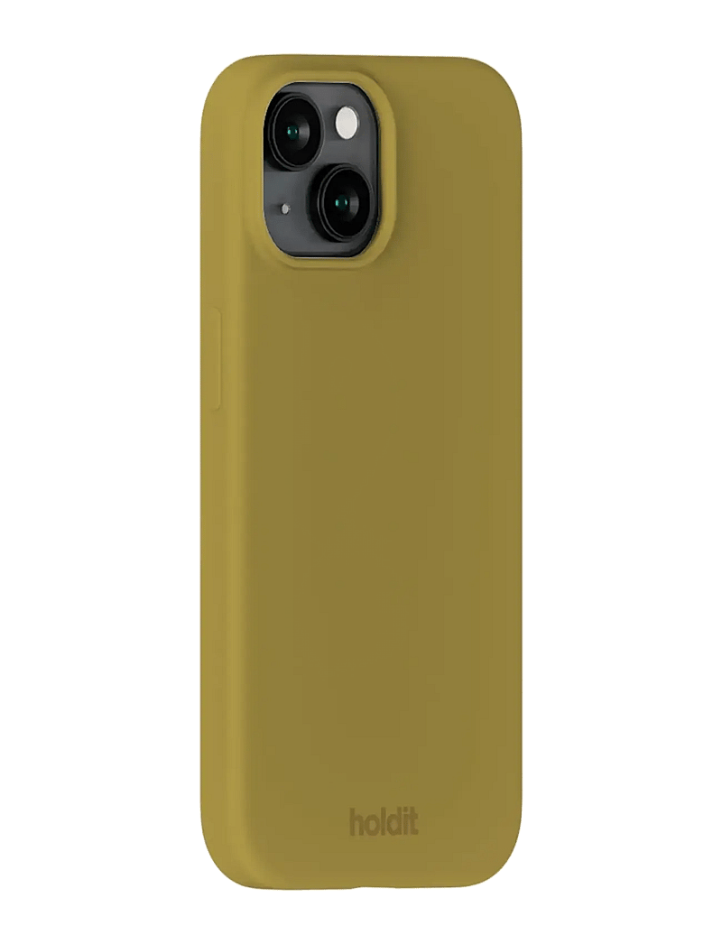 Holdit - Silicone Case iPhone 15 - handycover - warm olive - 1