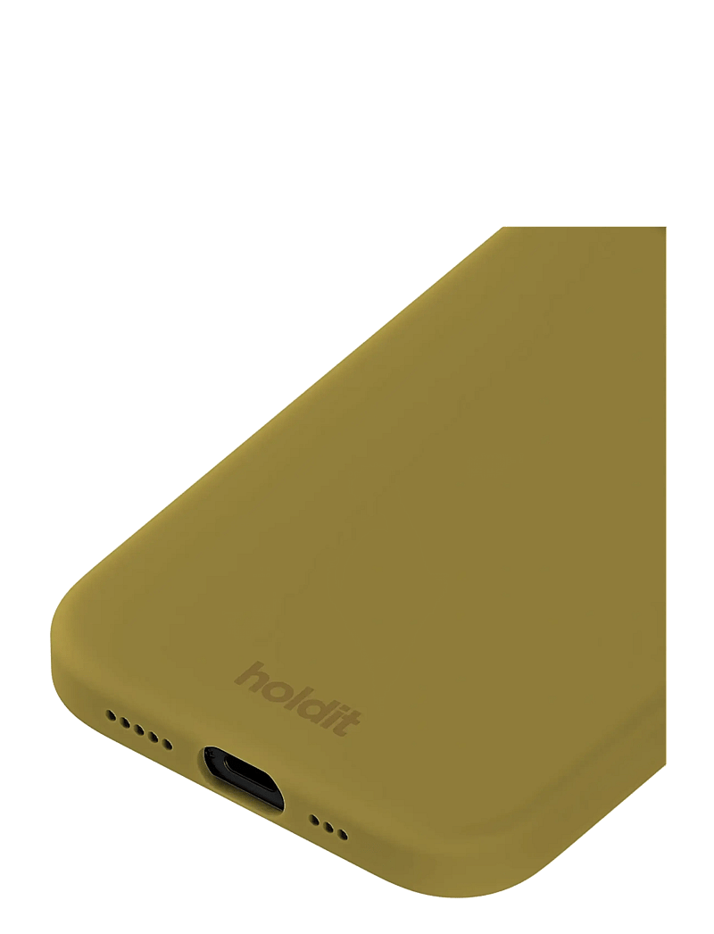 Holdit - Silicone Case iPhone 15 - handycover - warm olive - 2