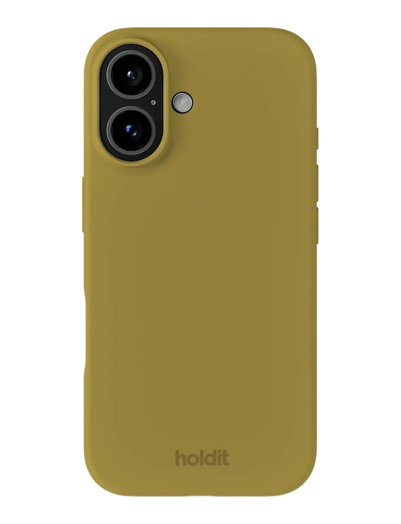 Holdit Silicone Case Iphone 16, IPHONE Mobile Accessories-covers, Khakigrün - Phone Cases, Frauen