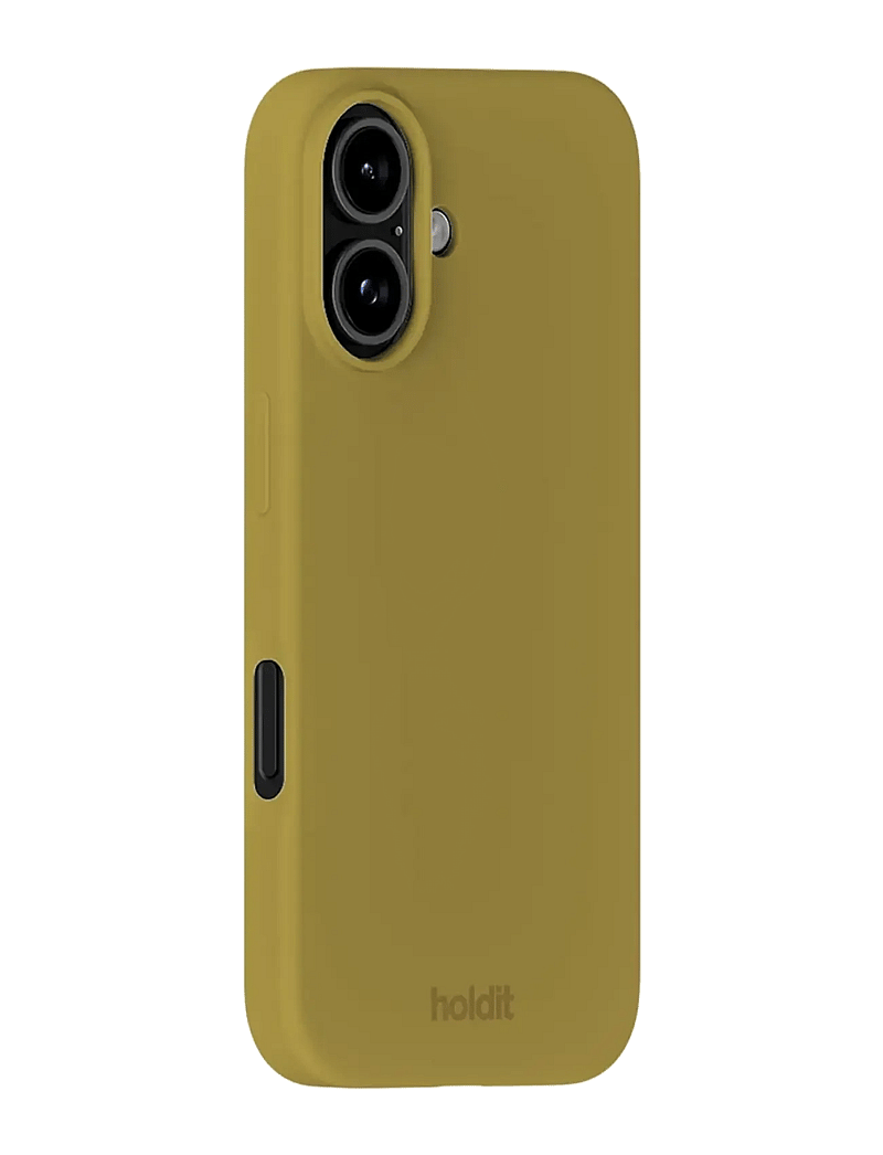 Holdit - Silicone Case iPhone 16 - handycover - warm olive - 1