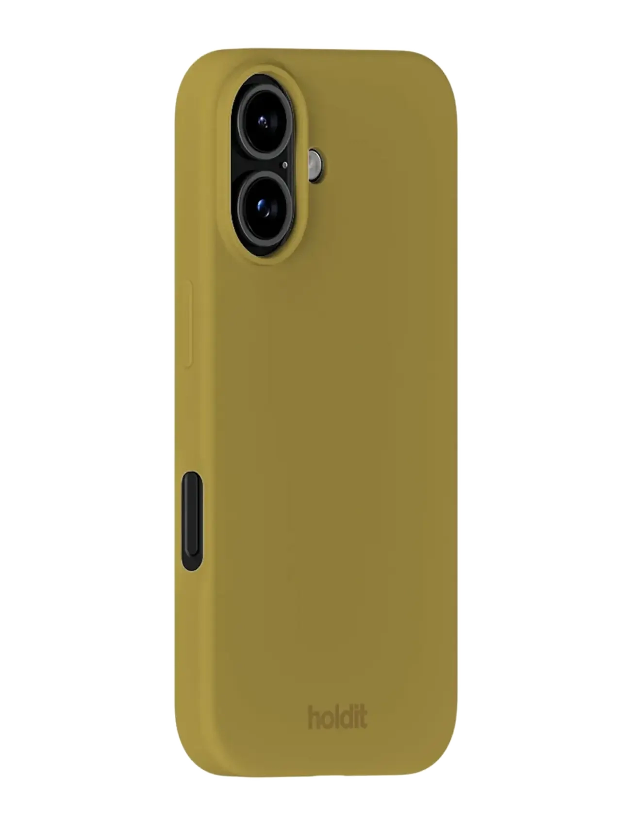 Holdit - Silicone Case iPhone 16 - mobildeksel - warm olive - 1