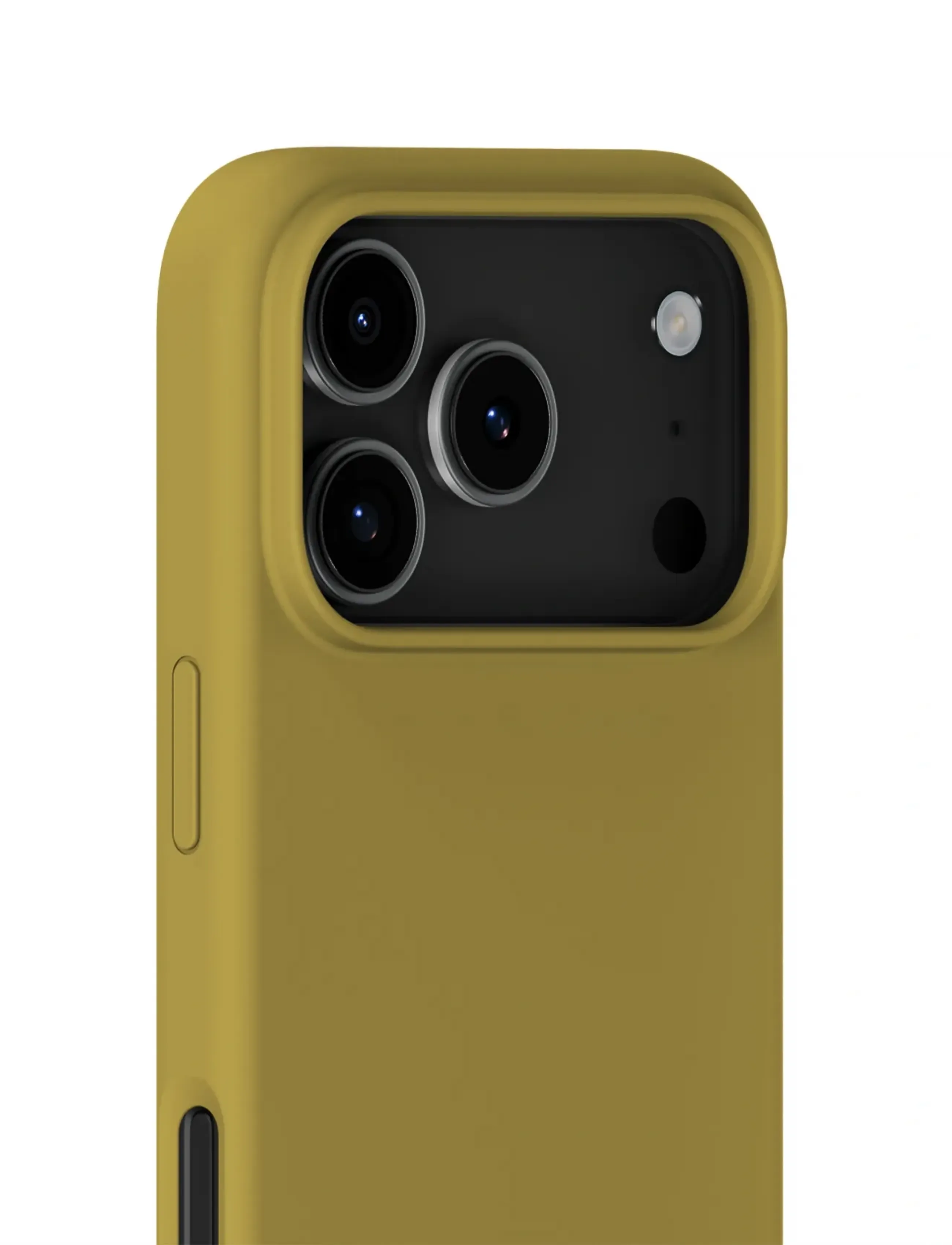 Holdit - Silicone Case iPhone 17 Pro Max - símahulstur - warm olive - 3