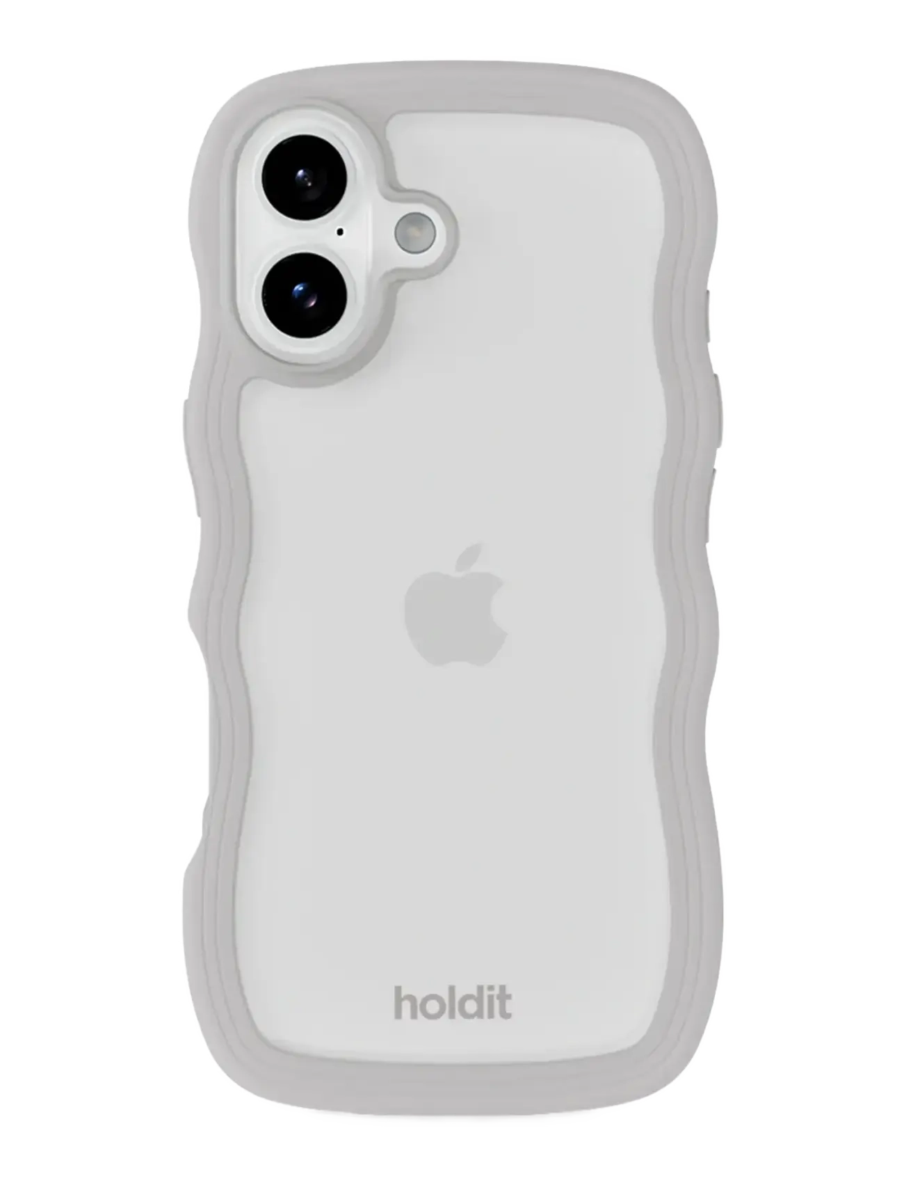 Holdit Wavy Case Iphone 17, IPHONE Mobile Accessories-covers, Grau - Phone Cases, Frauen
