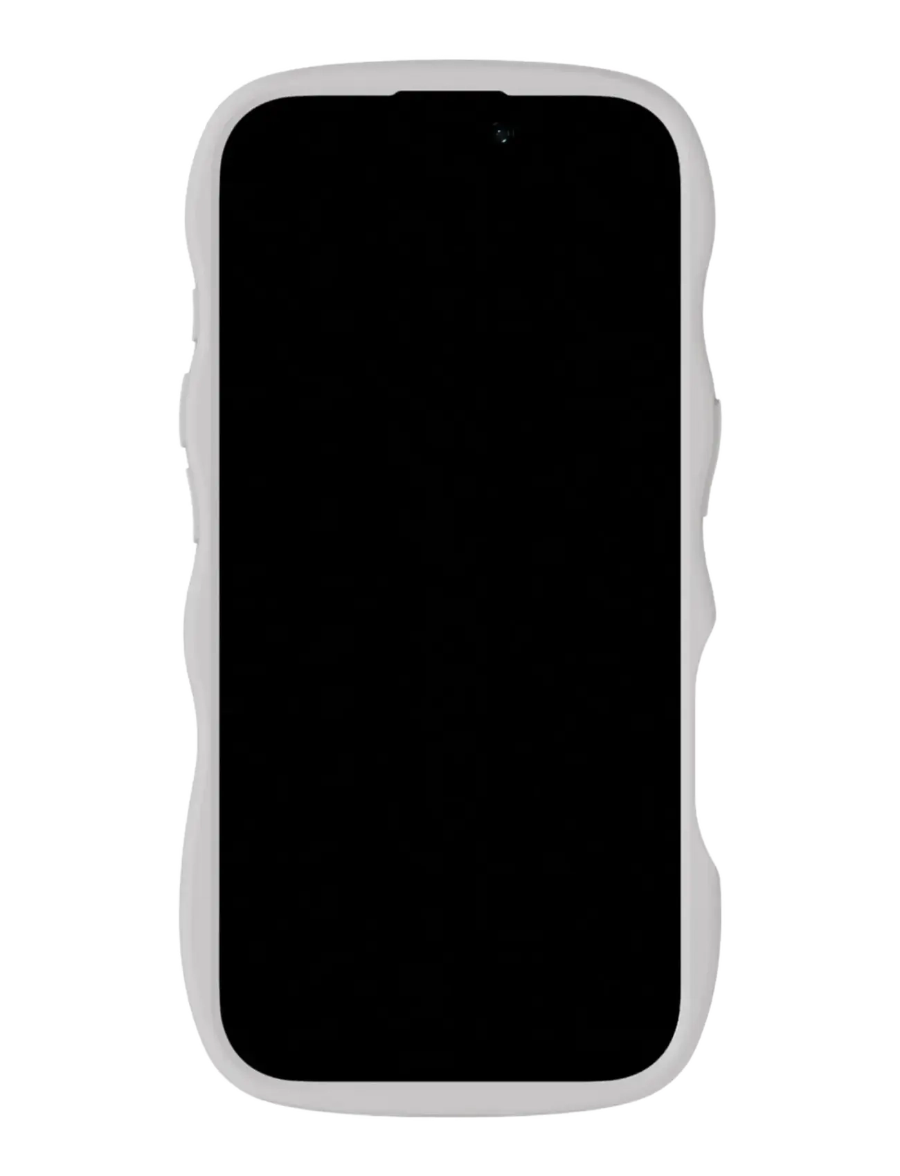 Holdit - Wavy Case iPhone 17 - mobildeksel - wool grey/transparent - 1