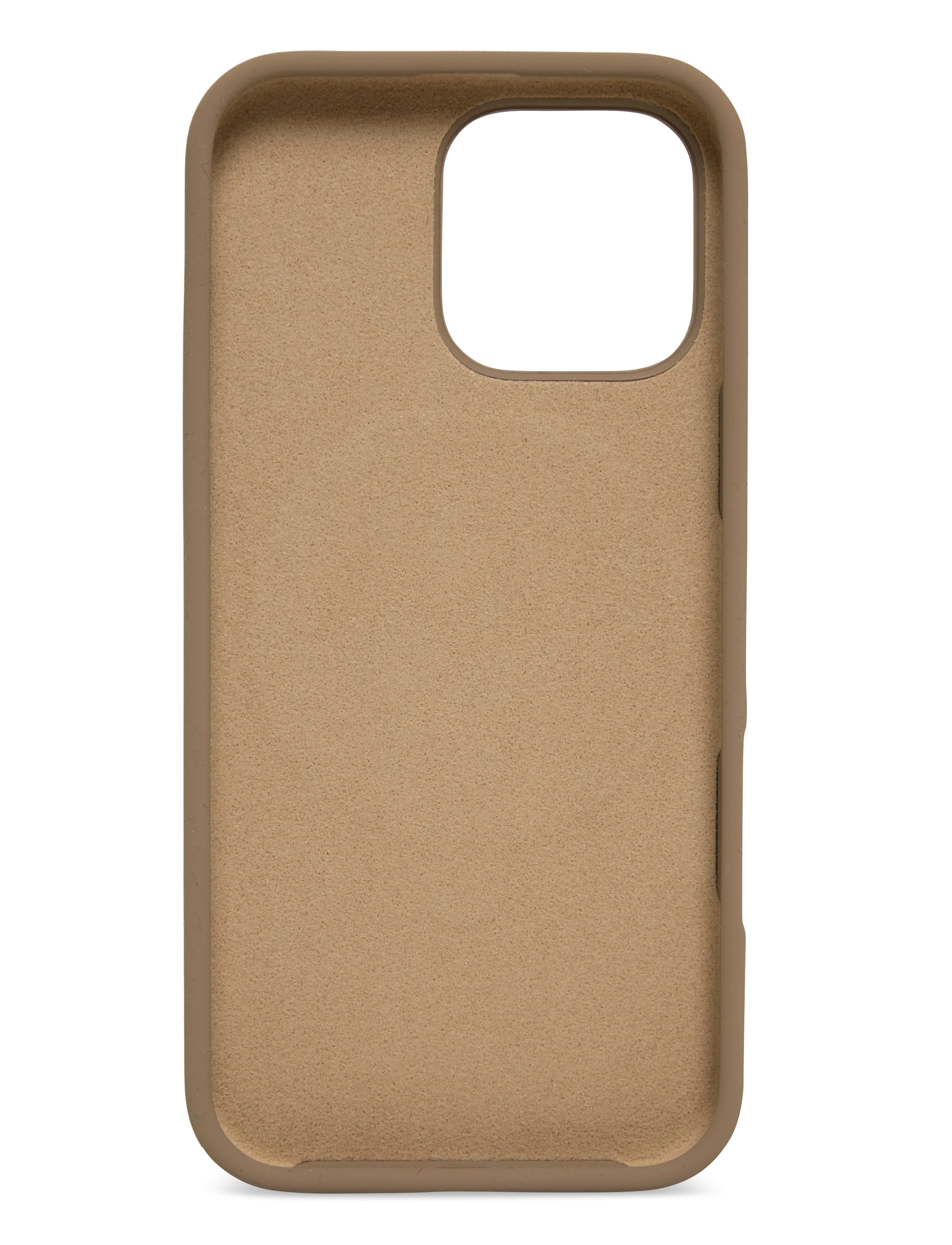 Holdit - Silicone Stand Case iPhone 16 Pro Max Mocha Brown - coque de téléphone - mocha brown - 1