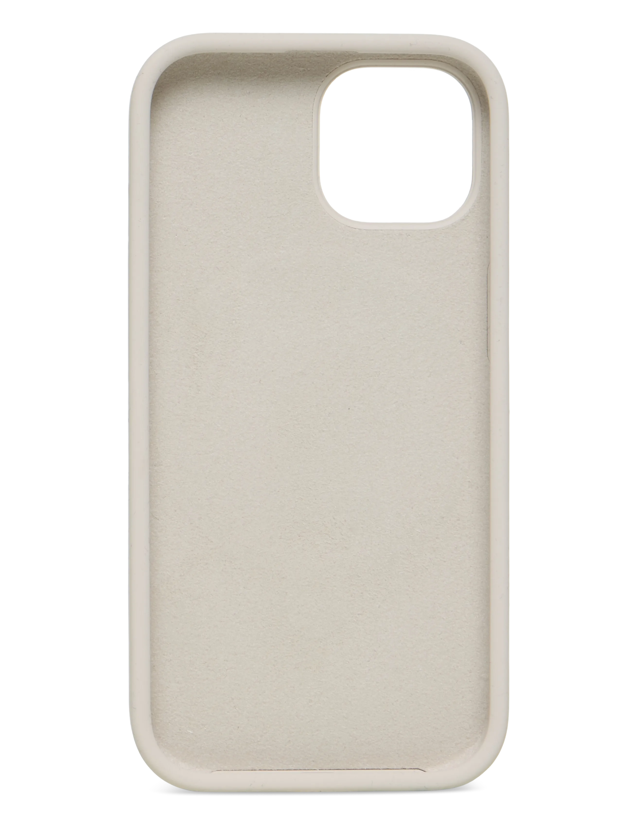 Holdit - Silicone Stand Case iPhone 16e/15 Mocha Brown - mobilcovers - light beige - 1