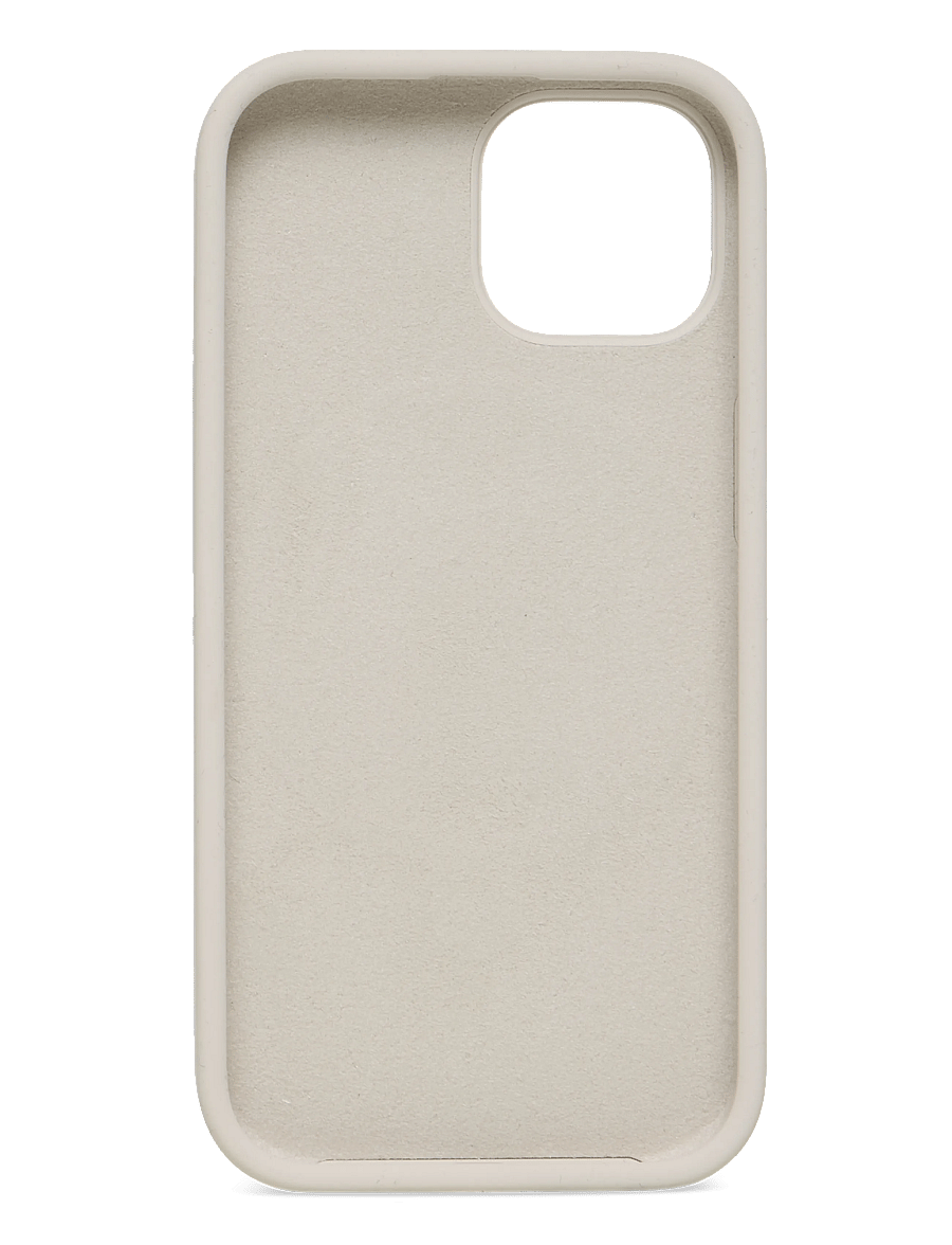 Holdit - Silicone Stand Case iPhone 16e/15 Mocha Brown - mobilcovers - light beige - 1