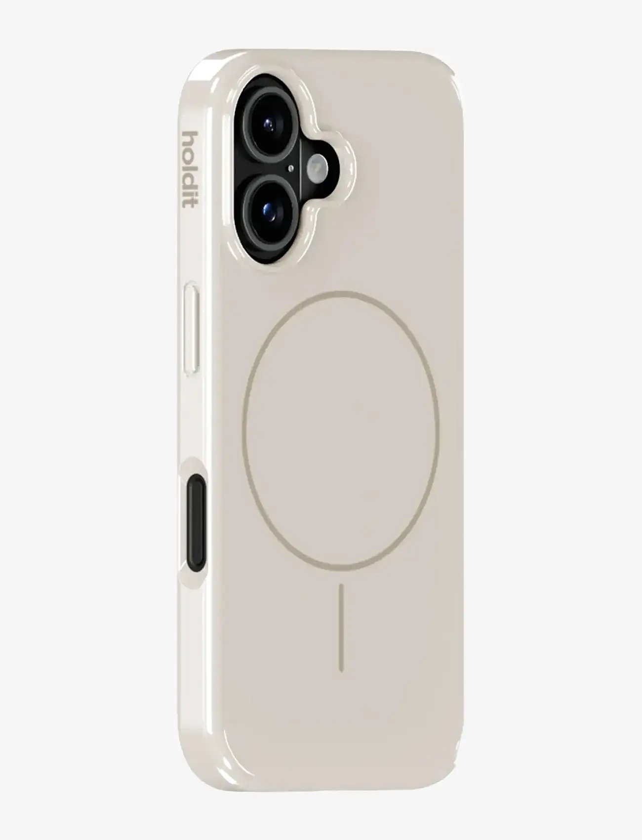 Holdit - Mono Case Magsafe iPhone 16 Light Beige/Beige - mobilskal - light beige/beige - 1