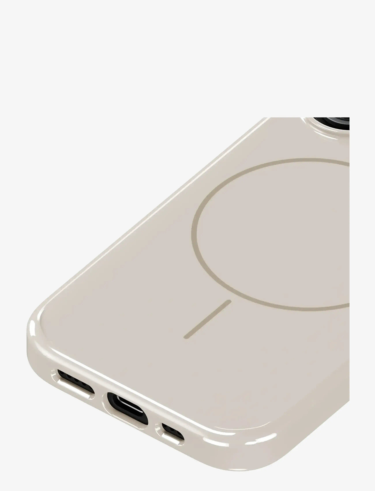 Holdit - Mono Case Magsafe iPhone 16 Light Beige/Beige - mobilskal - light beige/beige - 2