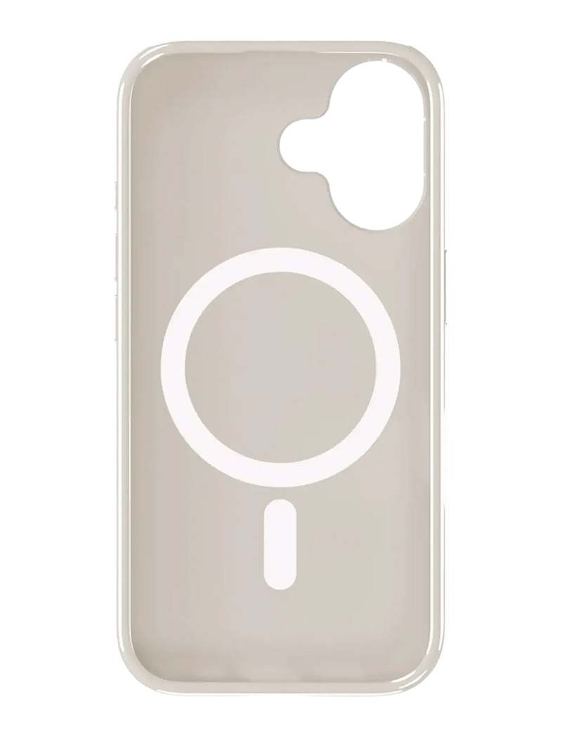 Holdit - Mono Case Magsafe iPhone 16 Light Beige/Beige - mobilskal - light beige/beige - 3