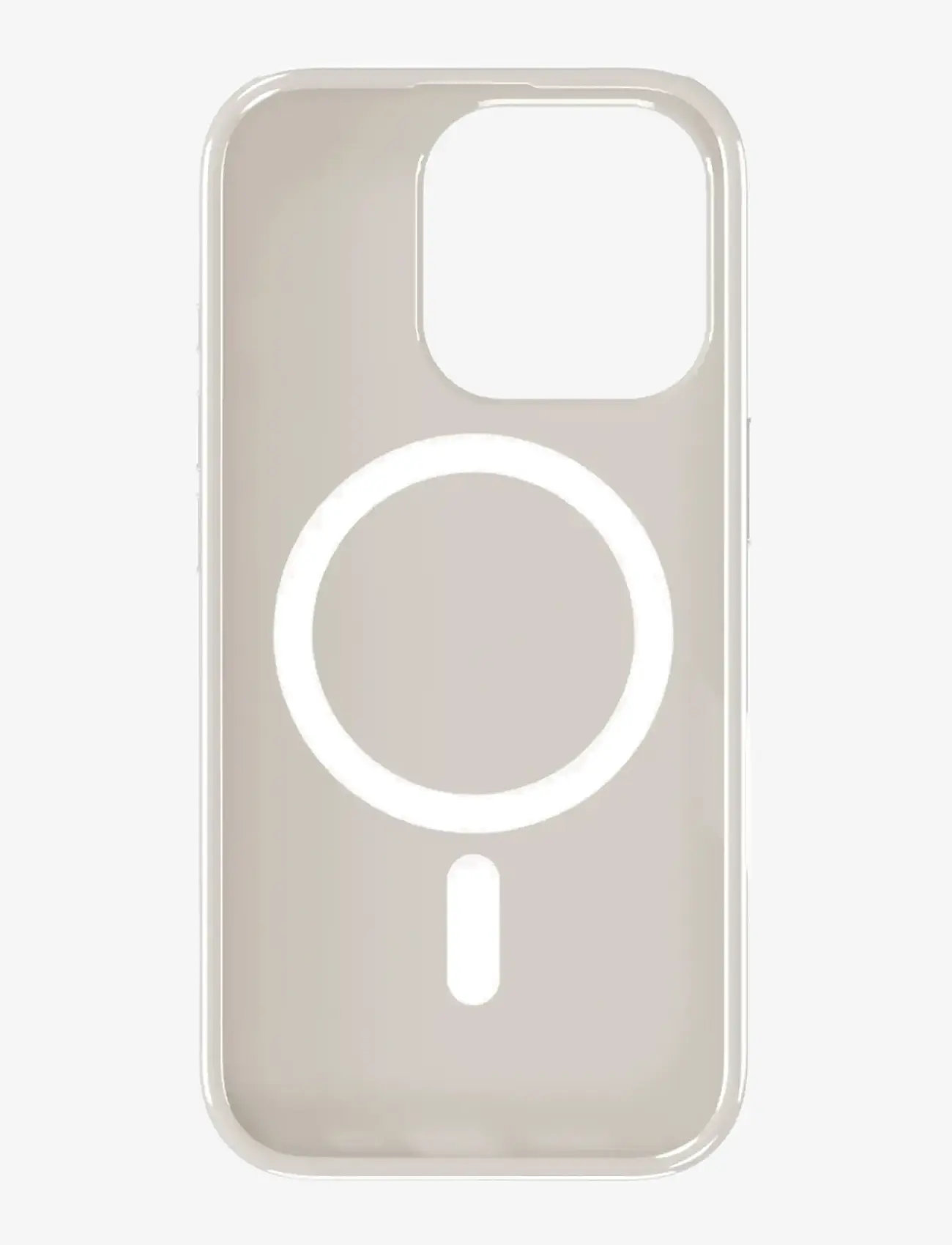 Holdit - Mono Case Magsafe iPhone 16 Pro Light Beige/Beige - mobilskal - light beige/beige - 2