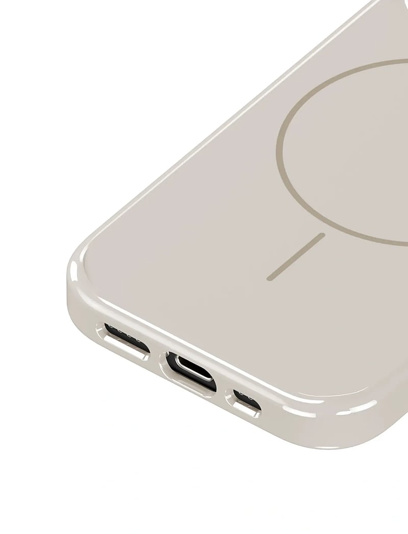 Holdit - Mono Case Magsafe iPhone 16 Pro Light Beige/Beige - mobilskal - light beige/beige - 3