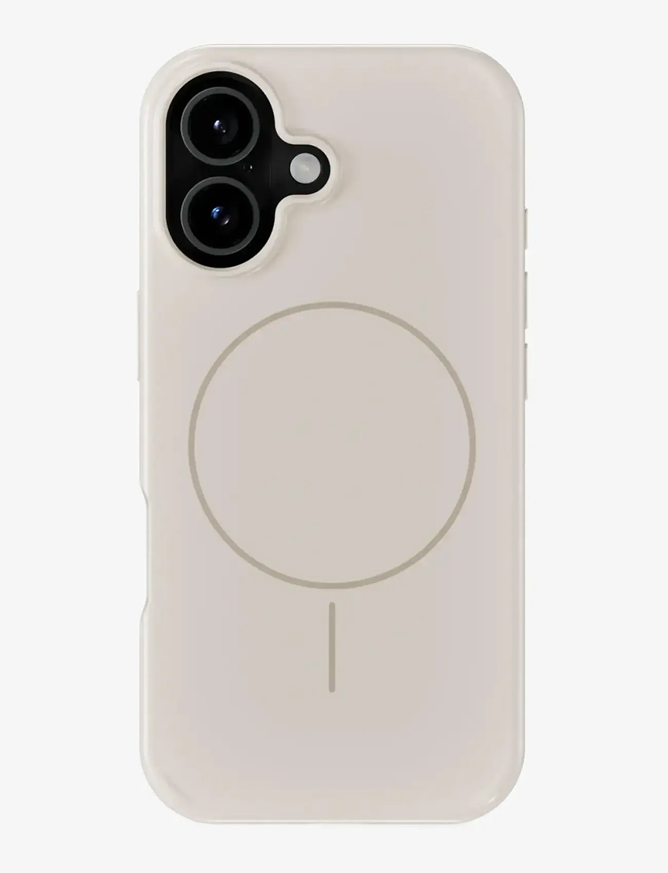 Holdit - Mono Case Magsafe iPhone 17 Light Beige/Beige - phone cases - light beige/beige - 0