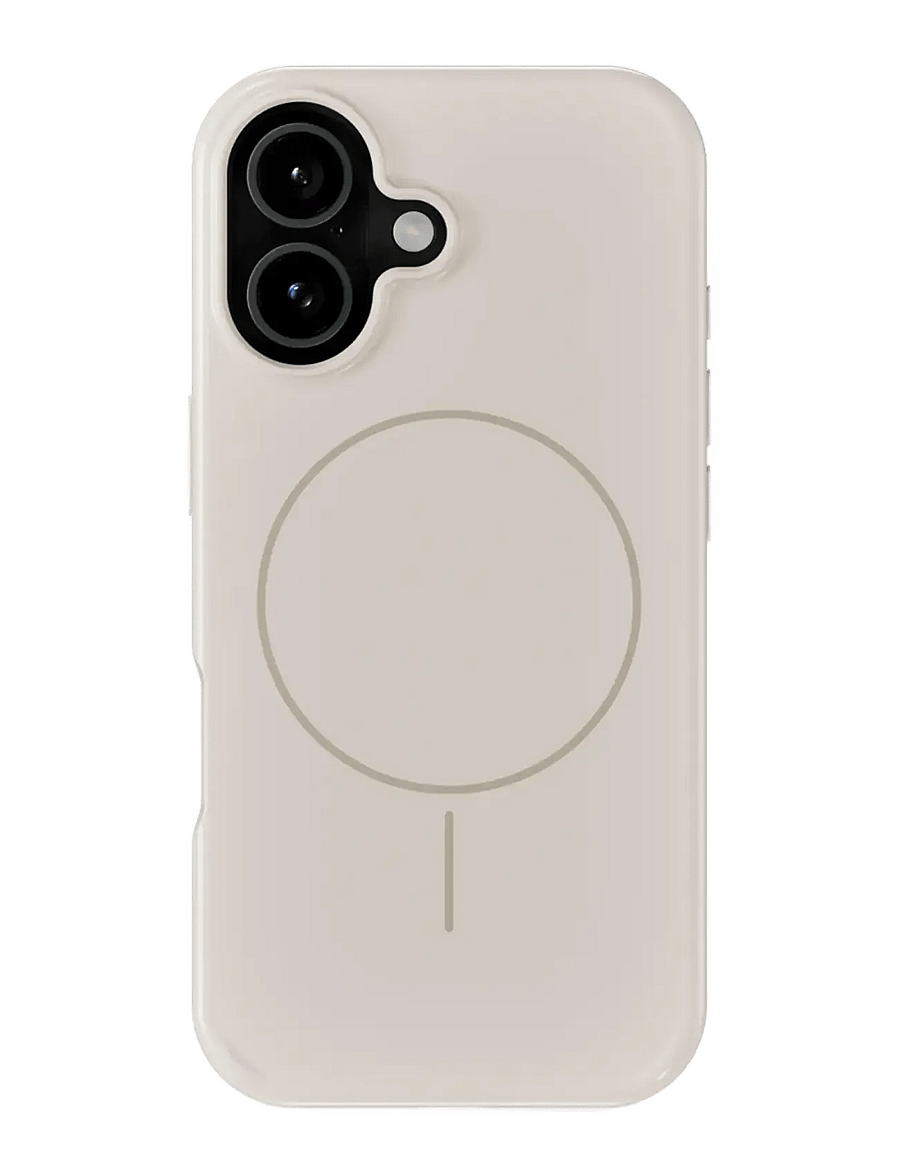 Holdit - Mono Case Magsafe iPhone 17 Light Beige/Beige - handyhüllen - light beige/beige - 0