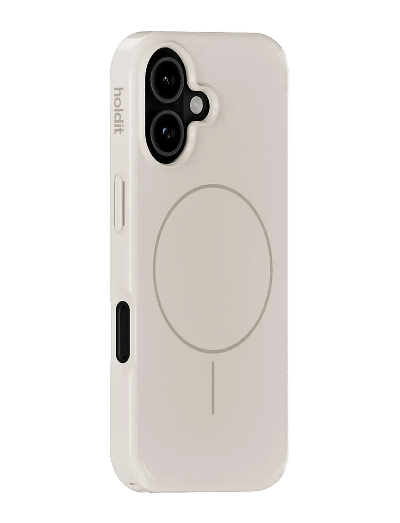 Holdit - Mono Case Magsafe iPhone 17 Light Beige/Beige - mobilskal - light beige/beige - 1