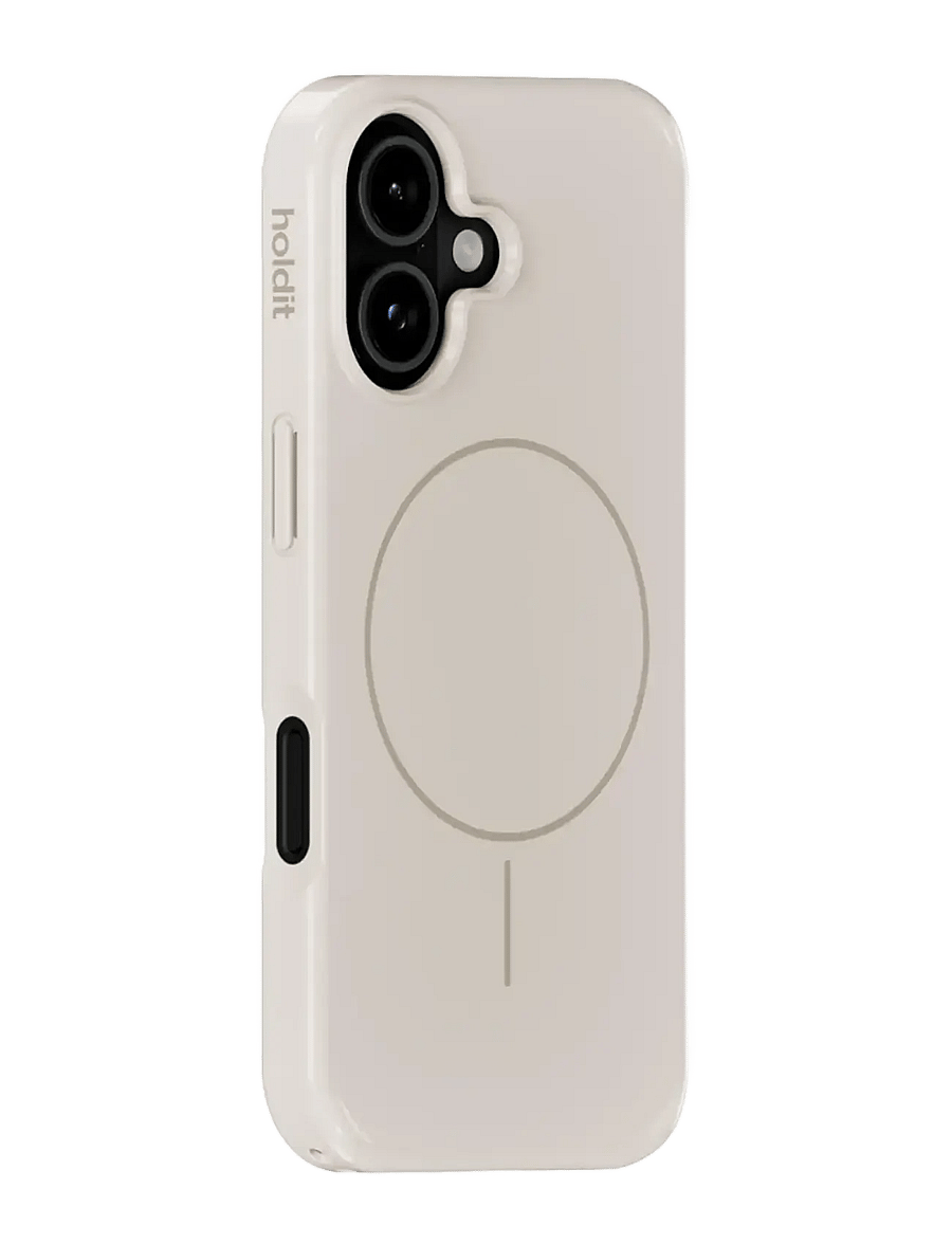 Holdit - Mono Case Magsafe iPhone 17 Light Beige/Beige - handyhüllen - light beige/beige - 1