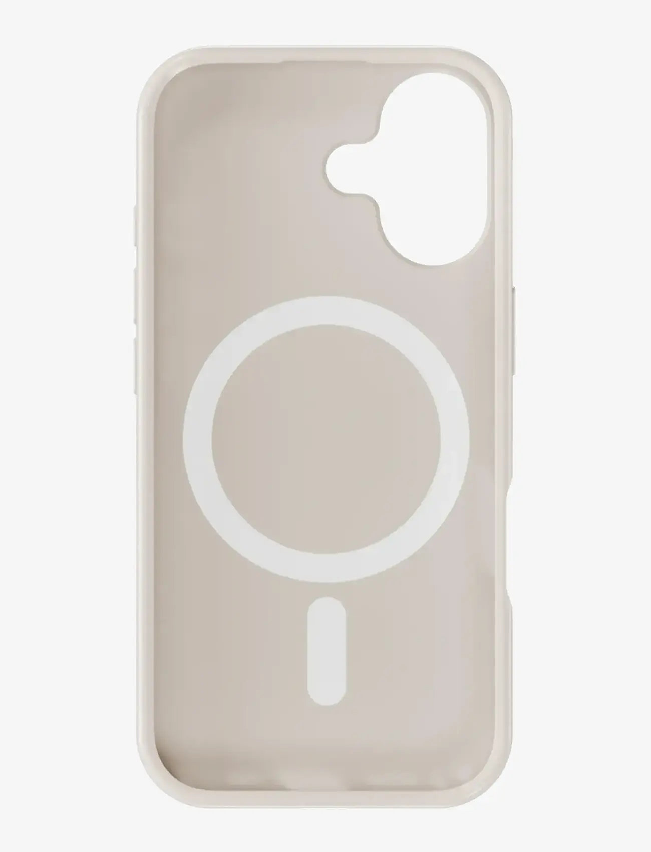 Holdit - Mono Case Magsafe iPhone 17 Light Beige/Beige - phone cases - light beige/beige - 3