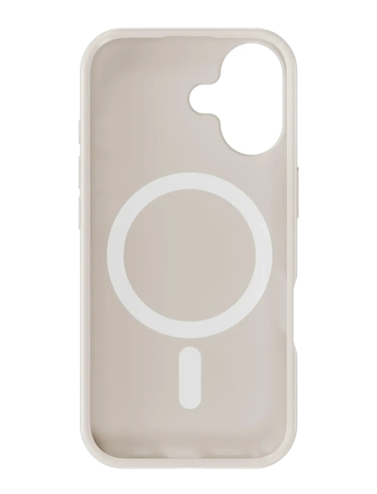 Holdit - Mono Case Magsafe iPhone 17 Light Beige/Beige - handyhüllen - light beige/beige - 3
