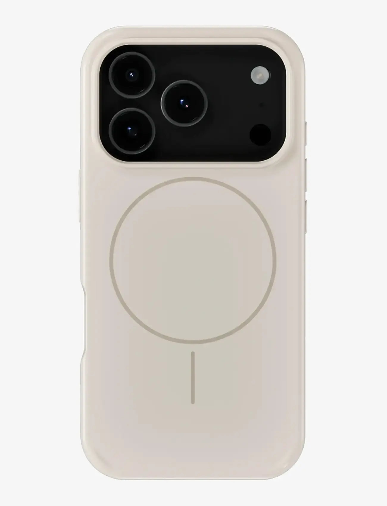 Holdit - Mono Case Magsafe iPhone 17 Pro Light Beige/Beige - mobilskal - light beige/beige - 0