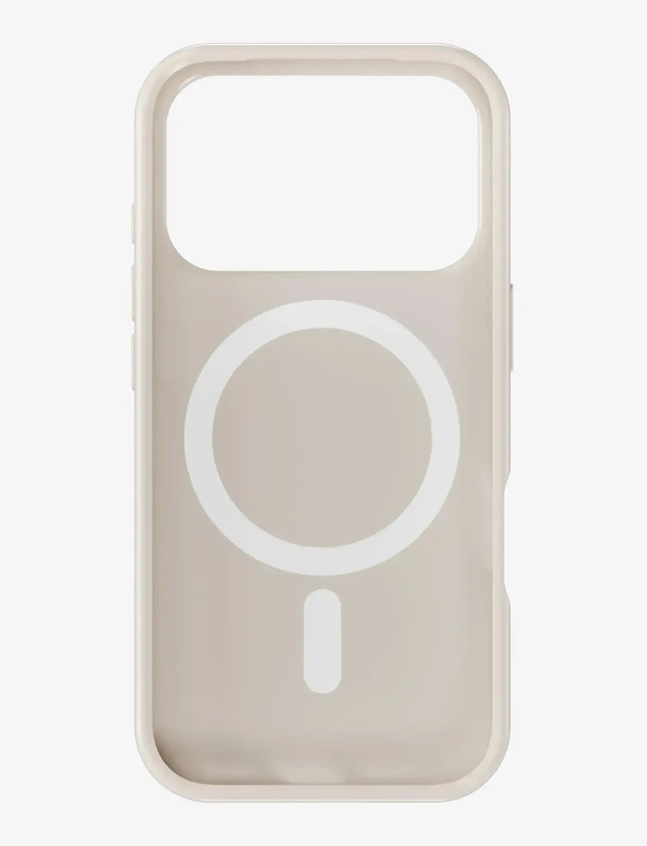 Holdit - Mono Case Magsafe iPhone 17 Pro Light Beige/Beige - mobilskal - light beige/beige - 1
