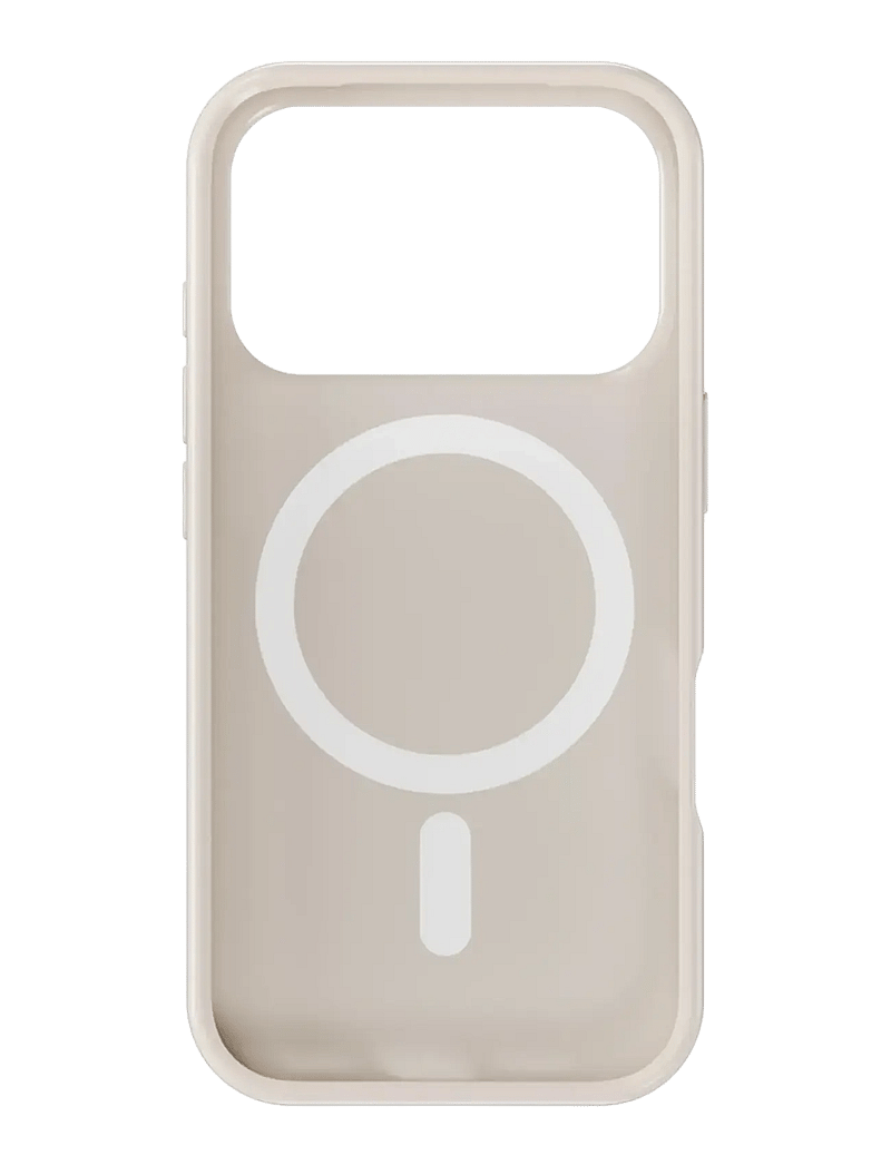 Holdit - Mono Case Magsafe iPhone 17 Pro Light Beige/Beige - mobilskal - light beige/beige - 1