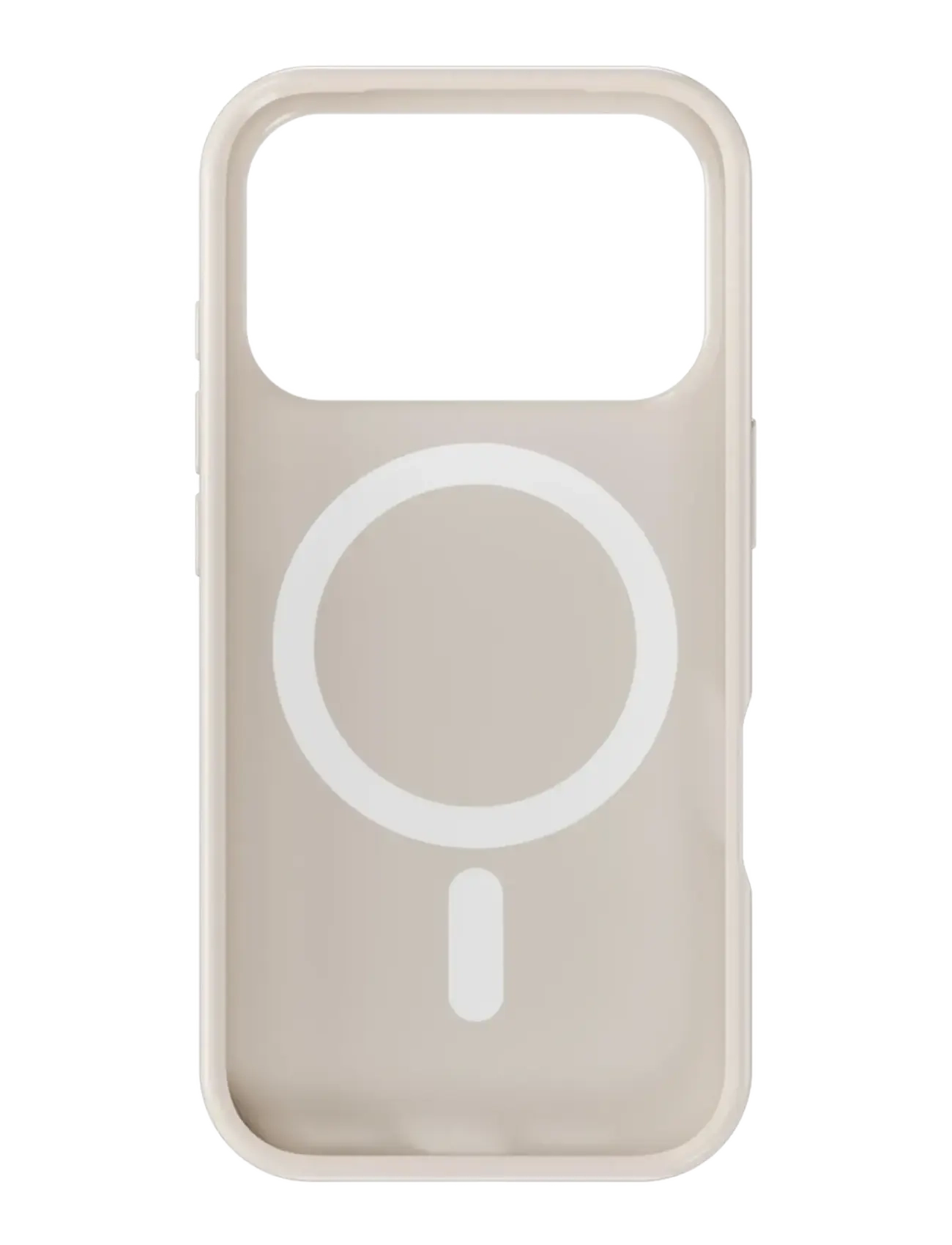 Holdit - Mono Case Magsafe iPhone 17 Pro Light Beige/Beige - mobiele telefoon hoesjes - light beige/beige - 1