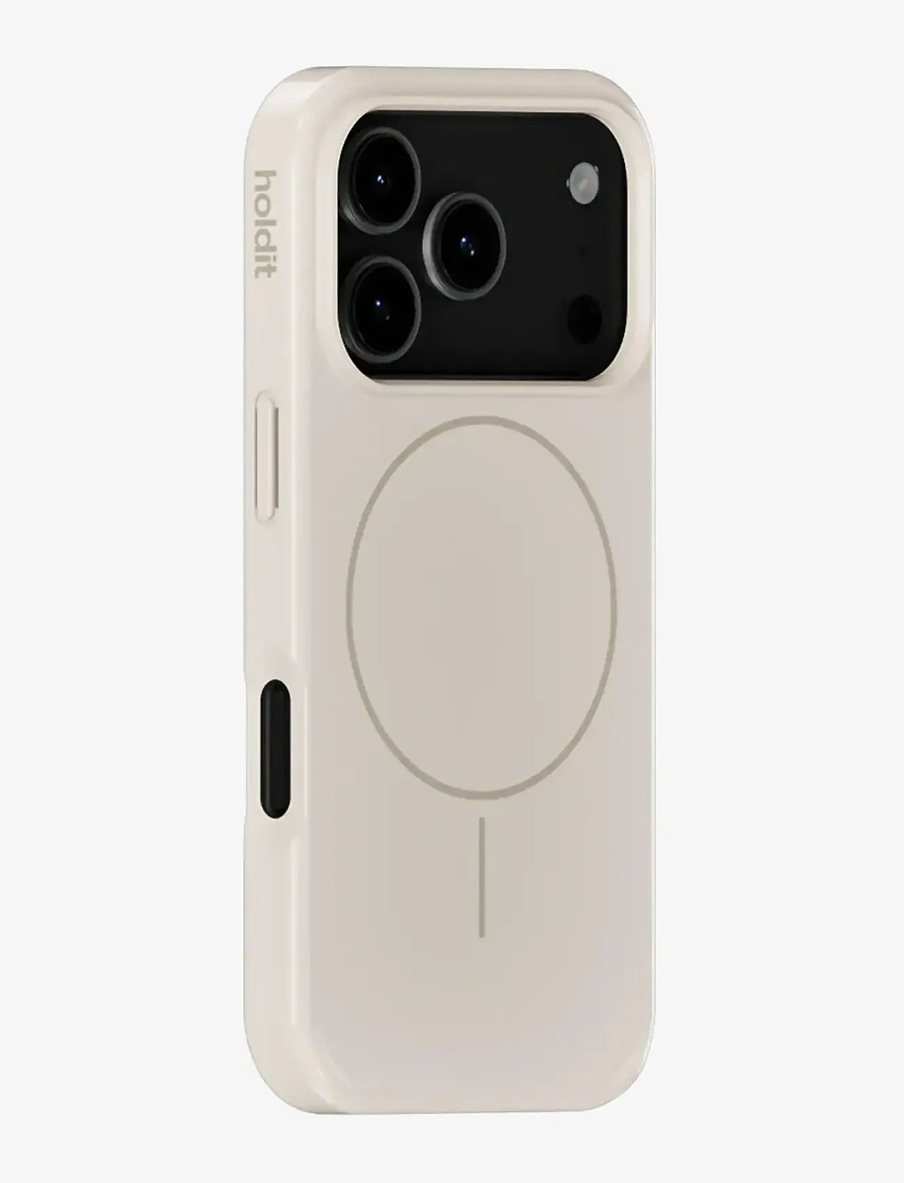 Holdit - Mono Case Magsafe iPhone 17 Pro Light Beige/Beige - mobilskal - light beige/beige - 2