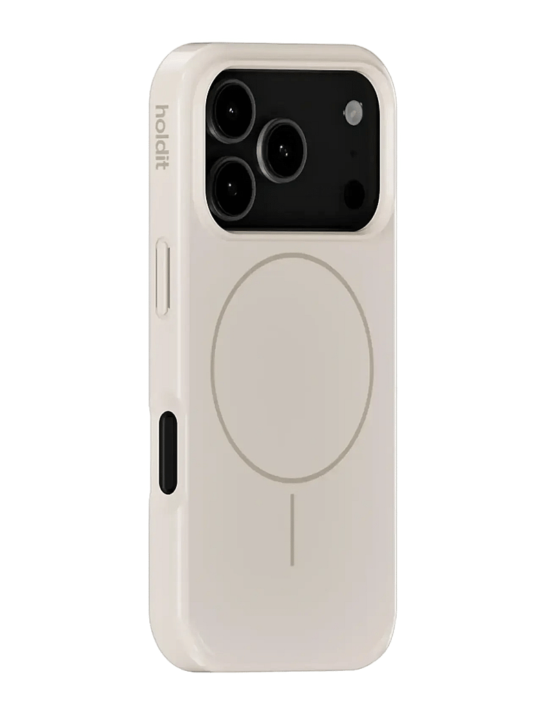 Holdit - Mono Case Magsafe iPhone 17 Pro Light Beige/Beige - mobilskal - light beige/beige - 2
