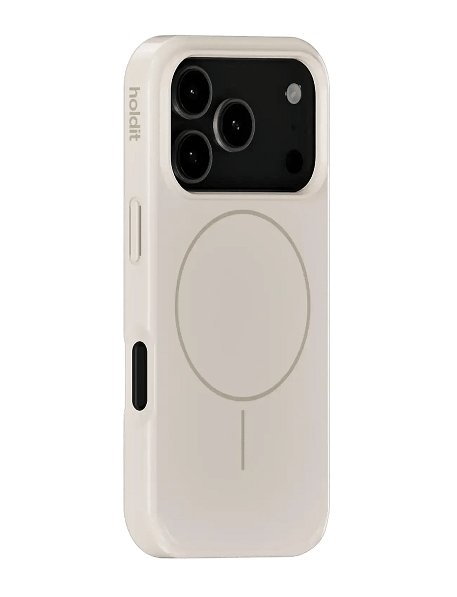 Holdit - Mono Case Magsafe iPhone 17 Pro Light Beige/Beige - mobiele telefoon hoesjes - light beige/beige - 2