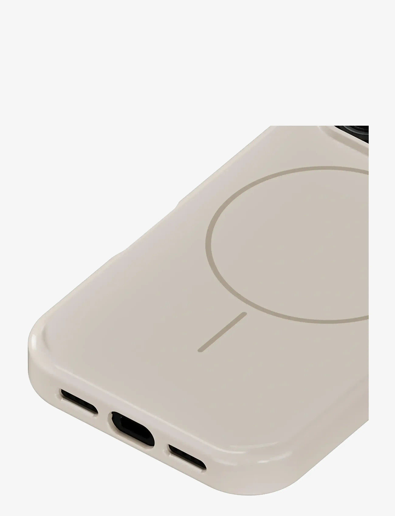 Holdit - Mono Case Magsafe iPhone 17 Pro Light Beige/Beige - mobilskal - light beige/beige - 3