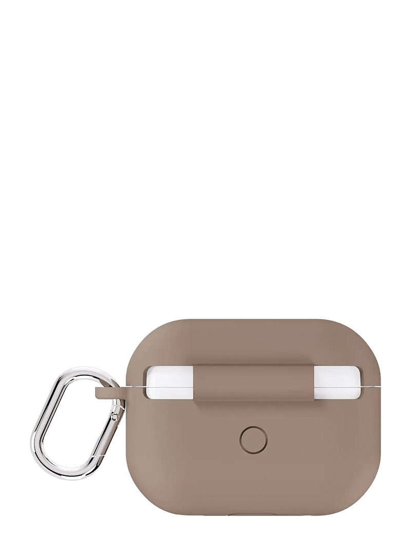 Holdit - Silicone Case Solid AirPods Pro 1&2 - kopfhörertäschchen - mocha brown - 1