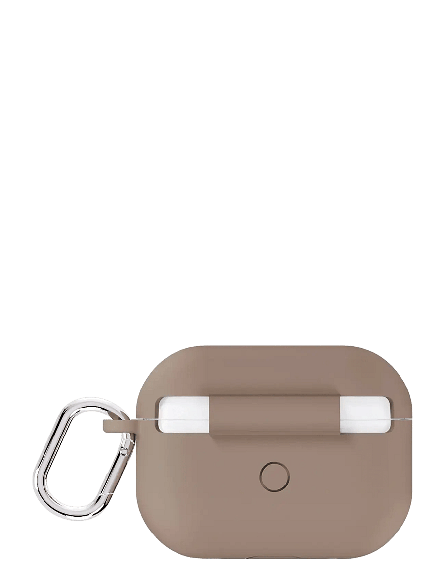 Holdit - Silicone Case Solid AirPods Pro 1&2 - kopfhörerhüllen - mocha brown - 1