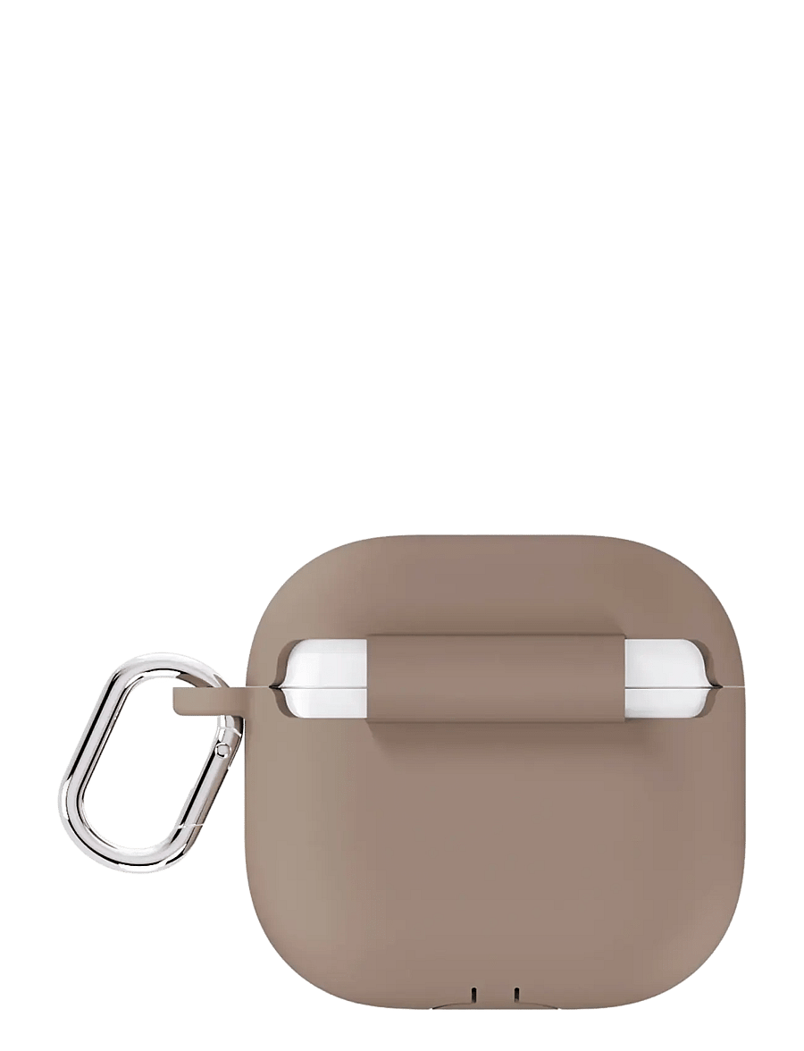 Holdit - Silicone Case Solid AirPods 4 - kopfhörerhüllen - mocha brown - 1