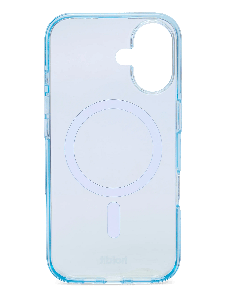 Holdit - Transparent Case Magsafe iPhone 16 Mineral Blue - mineral blue - 1