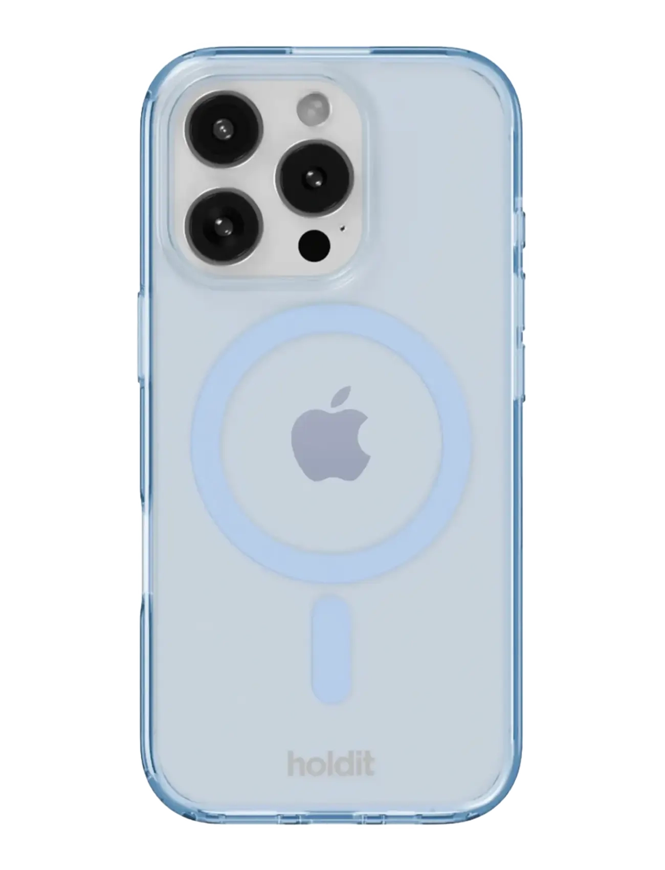 Holdit Transparent Case Magsafe Iphone 16 Pro Mineral Blue, IPHONE 16PRO, Mobile Accessories-covers, Blau - Phone Cases, Frauen