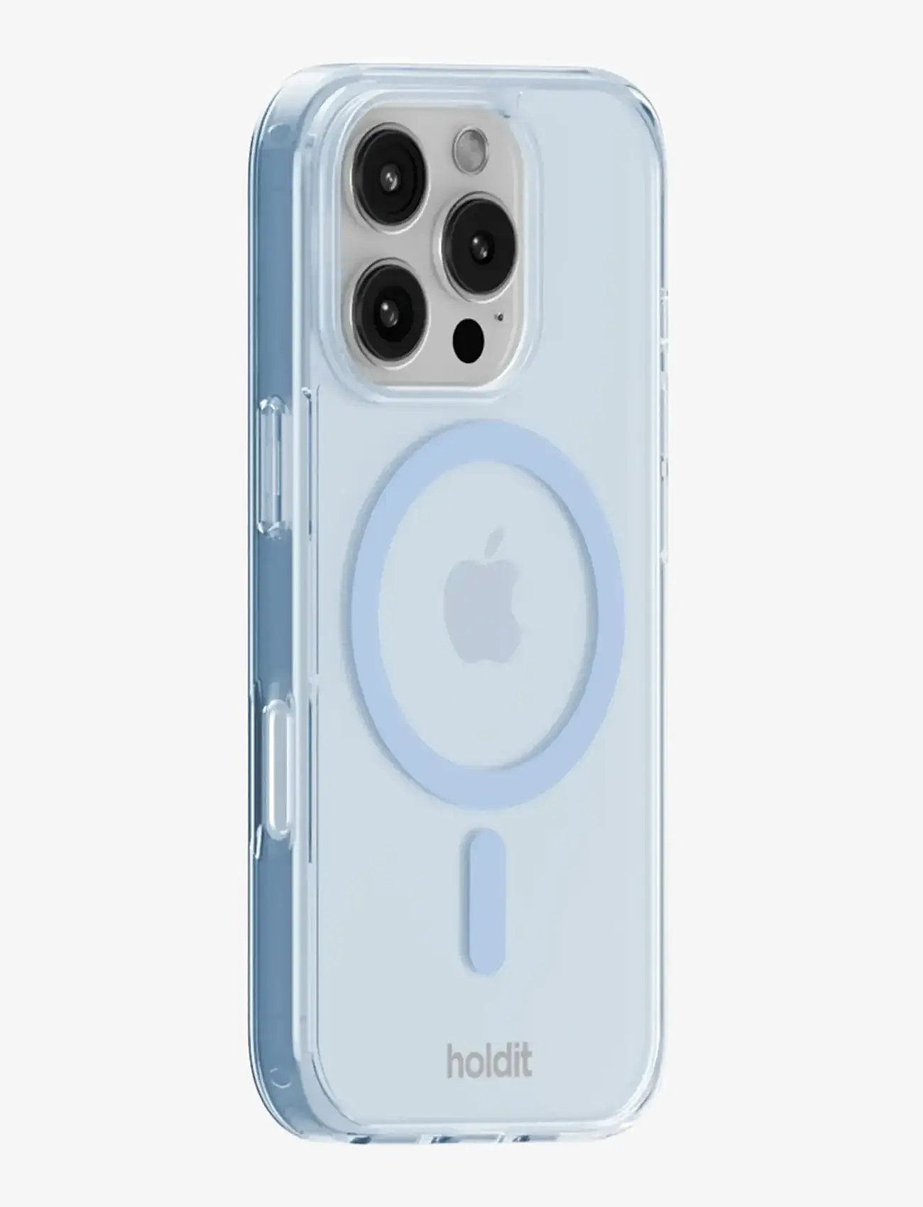 Holdit - Transparent Case Magsafe iPhone 16 Pro Mineral Blue - mobilcovers - mineral blue - 1