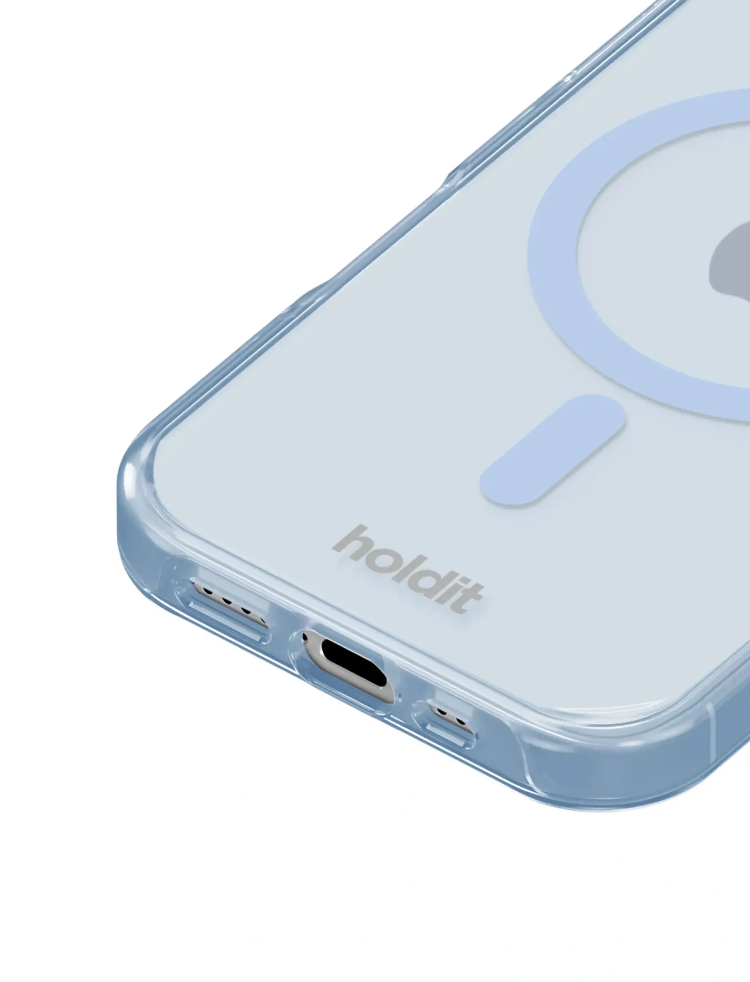 Holdit - Transparent Case Magsafe iPhone 17 Mineral Blue - phone cases - mineral blue - 2