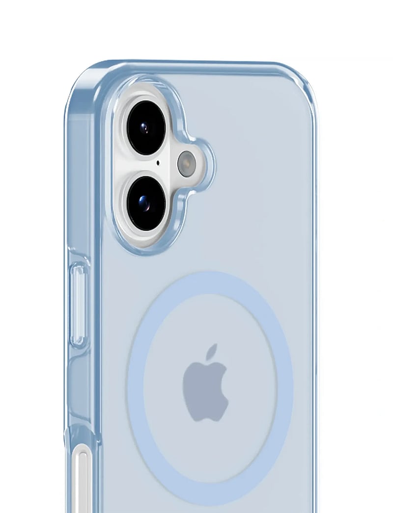 Holdit - Transparent Case Magsafe iPhone 17 Mineral Blue - handycover - mineral blue - 3