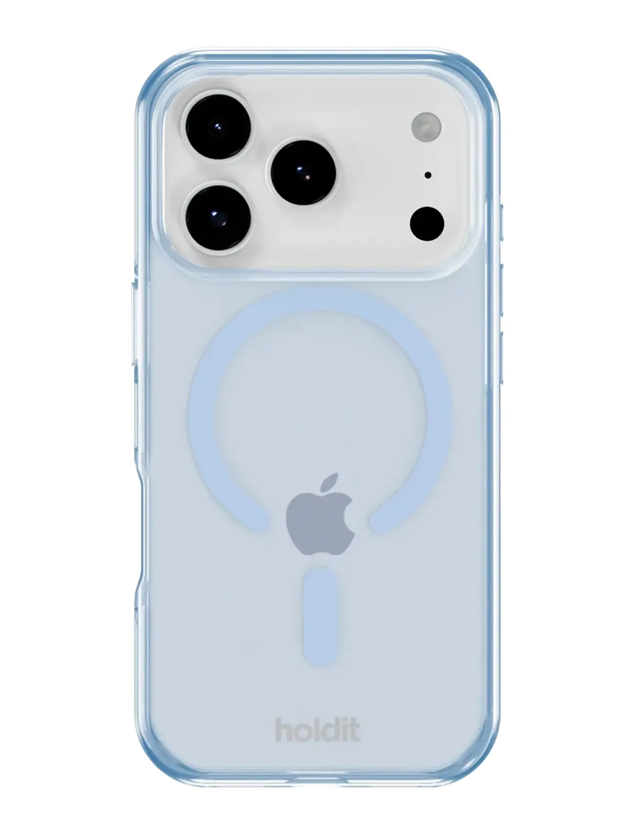 Holdit Transparent Case Magsafe Iphone 17 Pro Mineral Blue, Kvinder, iPhone 17 Pro Gennemsigtigt MagSafe Cover, Blå, Str: IPHONE 17PRO