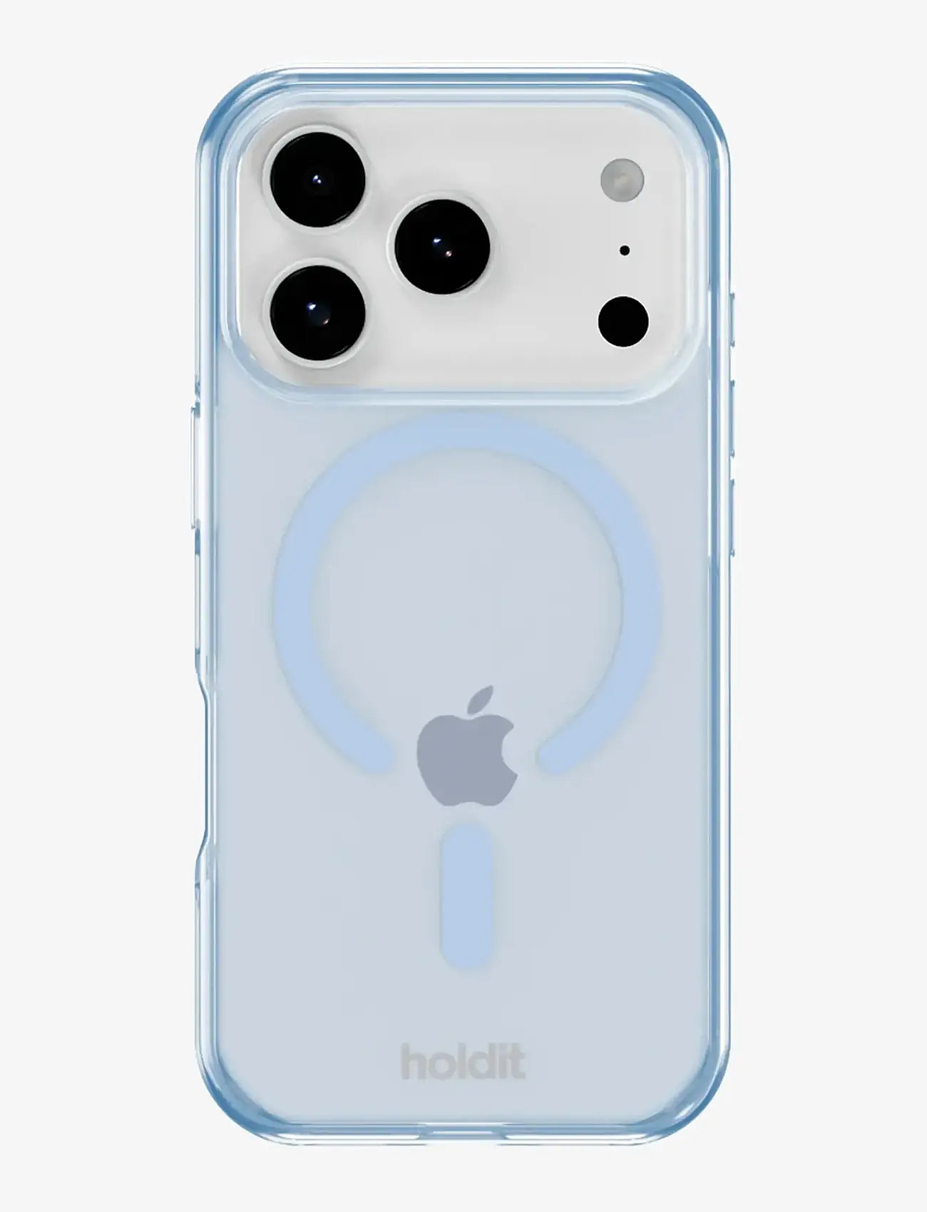 Holdit - Transparent Case Magsafe iPhone 17 Pro Mineral Blue - phone cases - mineral blue - 0