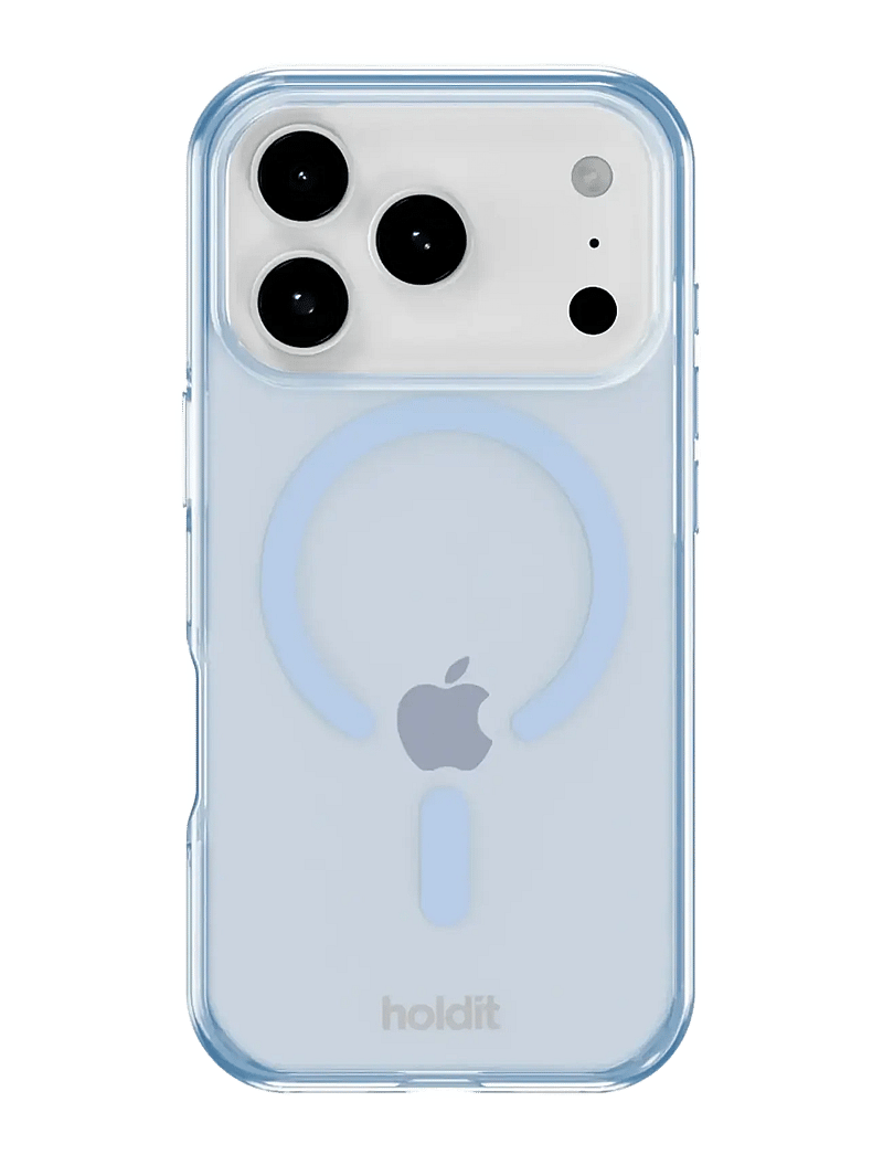 Holdit - Transparent Case Magsafe iPhone 17 Pro Mineral Blue - phone cases - mineral blue - 0
