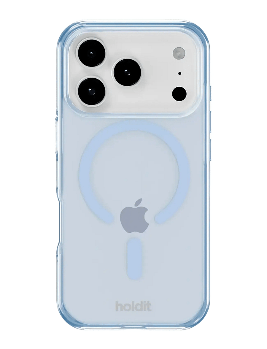 Holdit - Transparent Case Magsafe iPhone 17 Pro Max Mineral Blue - telefonide ümbrised - mineral blue - 0